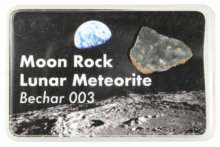 Lunar Meteorite ( g) Slice - Bechar #291333